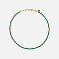 Crystal Haze Serena Necklace - Emerald Green