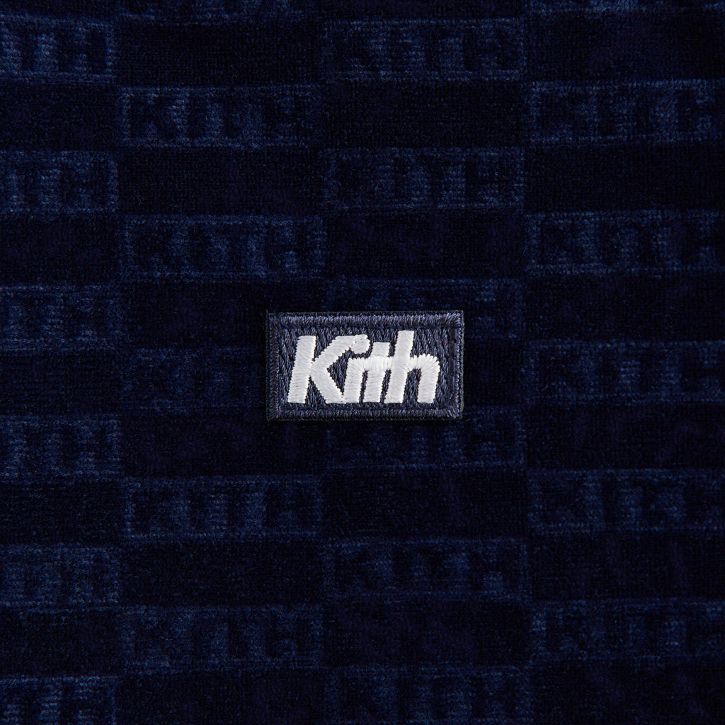 Kith Kids Monogram Velour Soccer Jersey - Nocturnal