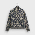 Kith Cupro Linen Connor Blouson Jacket - Nocturnal