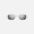 Balenciaga Acetate BB Hinge Oval Frame - White