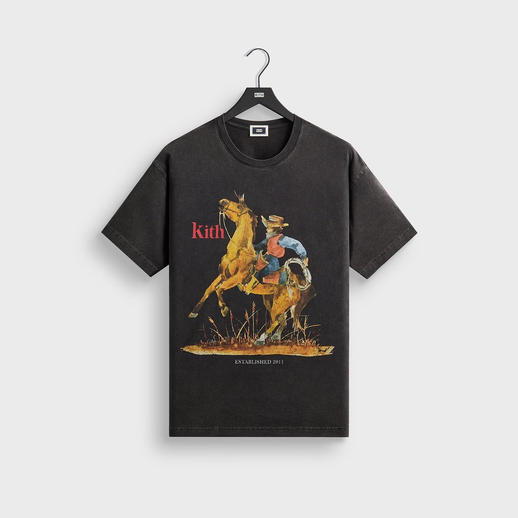 Kith Cowboy Vintage Tee - Black