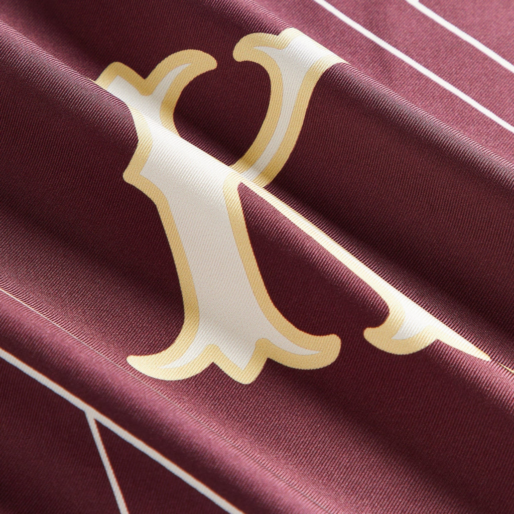Kith Printed Silk Scarf - Magma