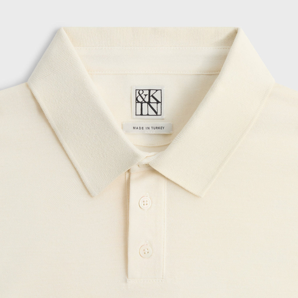 &Kin Melton Polo - White
