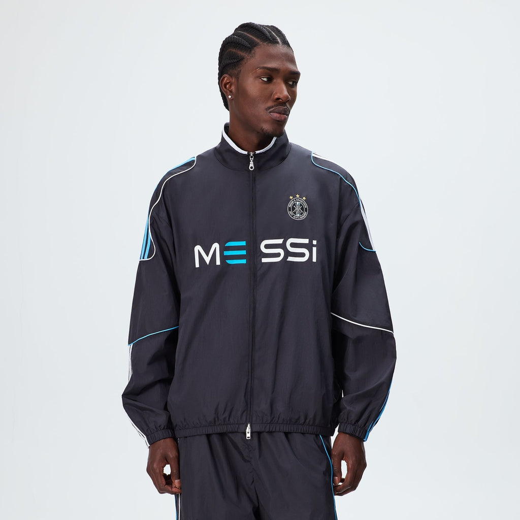 Kith & Messi for adidas Football Nylon Track Jacket - Black