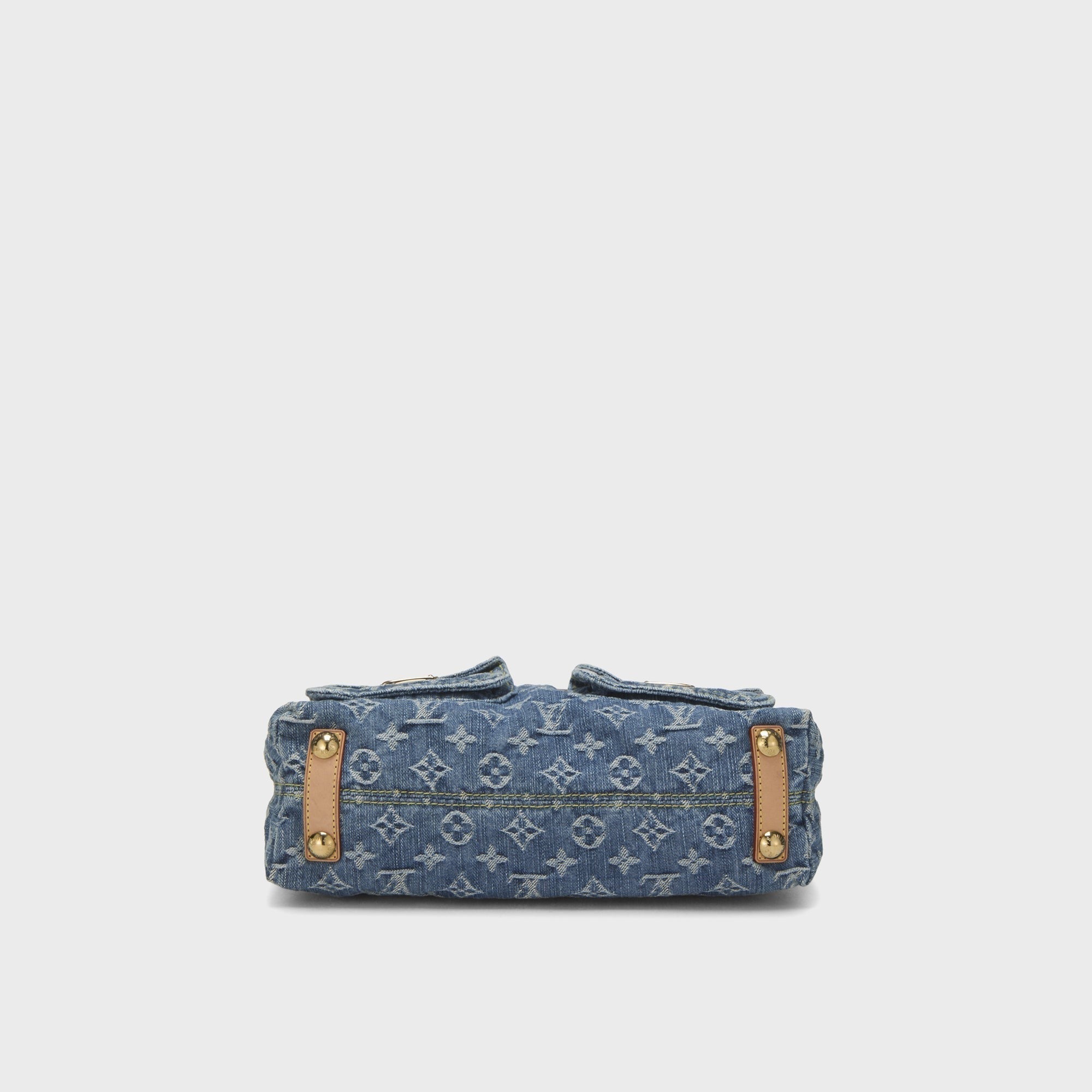 WGACA Louis Vuitton Denim Baggy PM - Blue