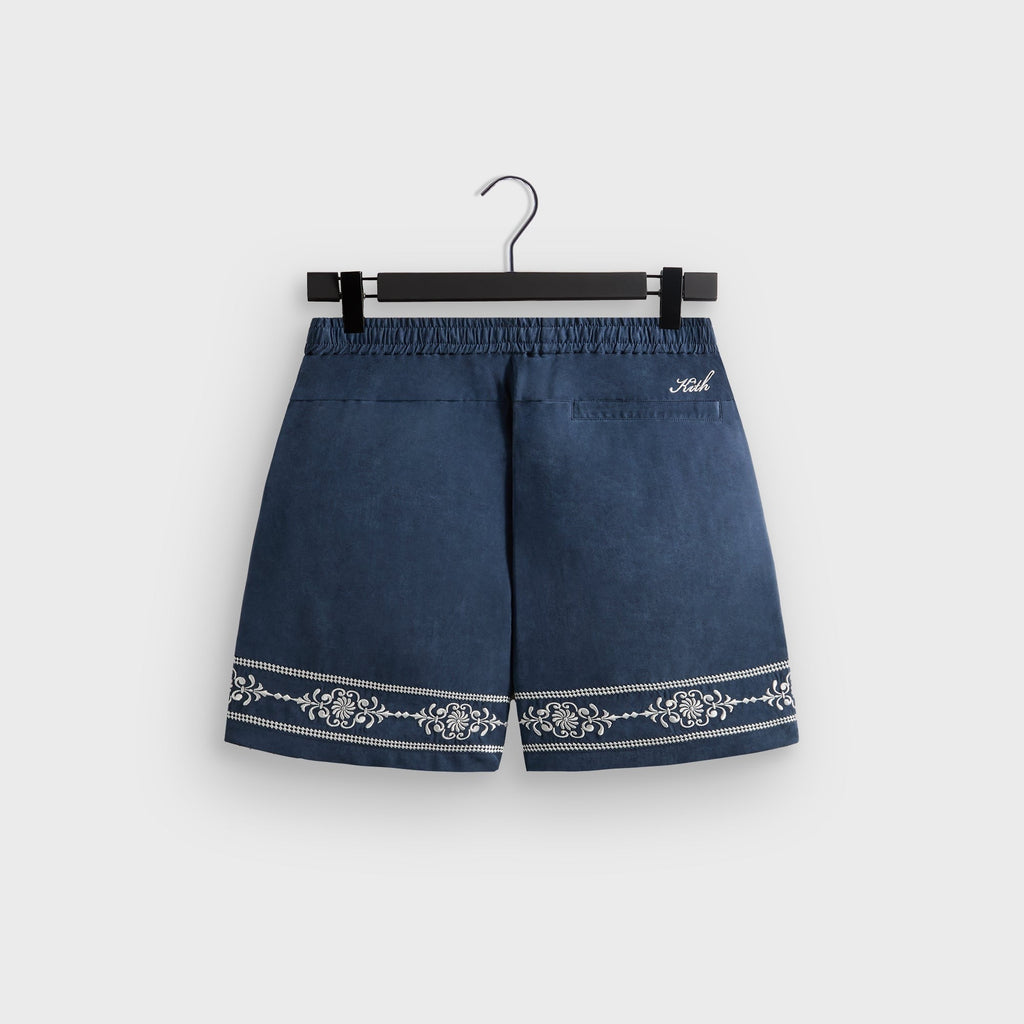 Kith Cupro Linen Cedar Short - Nocturnal