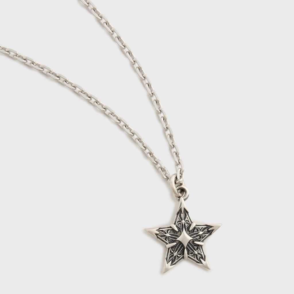 Emanuele Bicocchi Stella Notre Dame Small Necklace - Silver