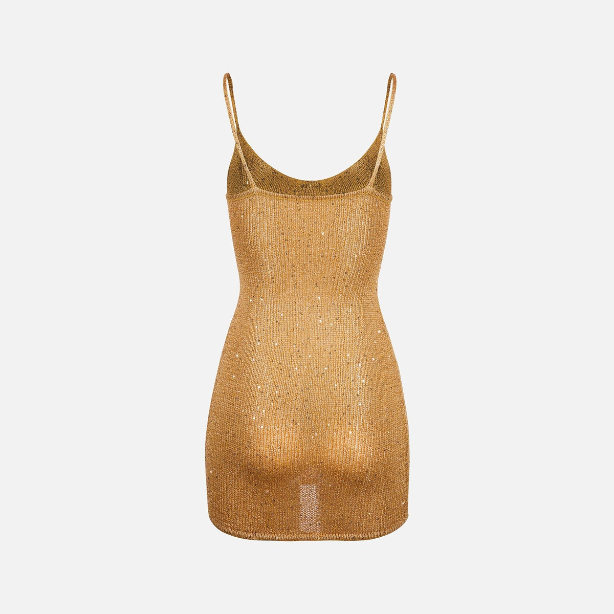 Asta Resort Delilah Mini Dress - Sepia Sequin