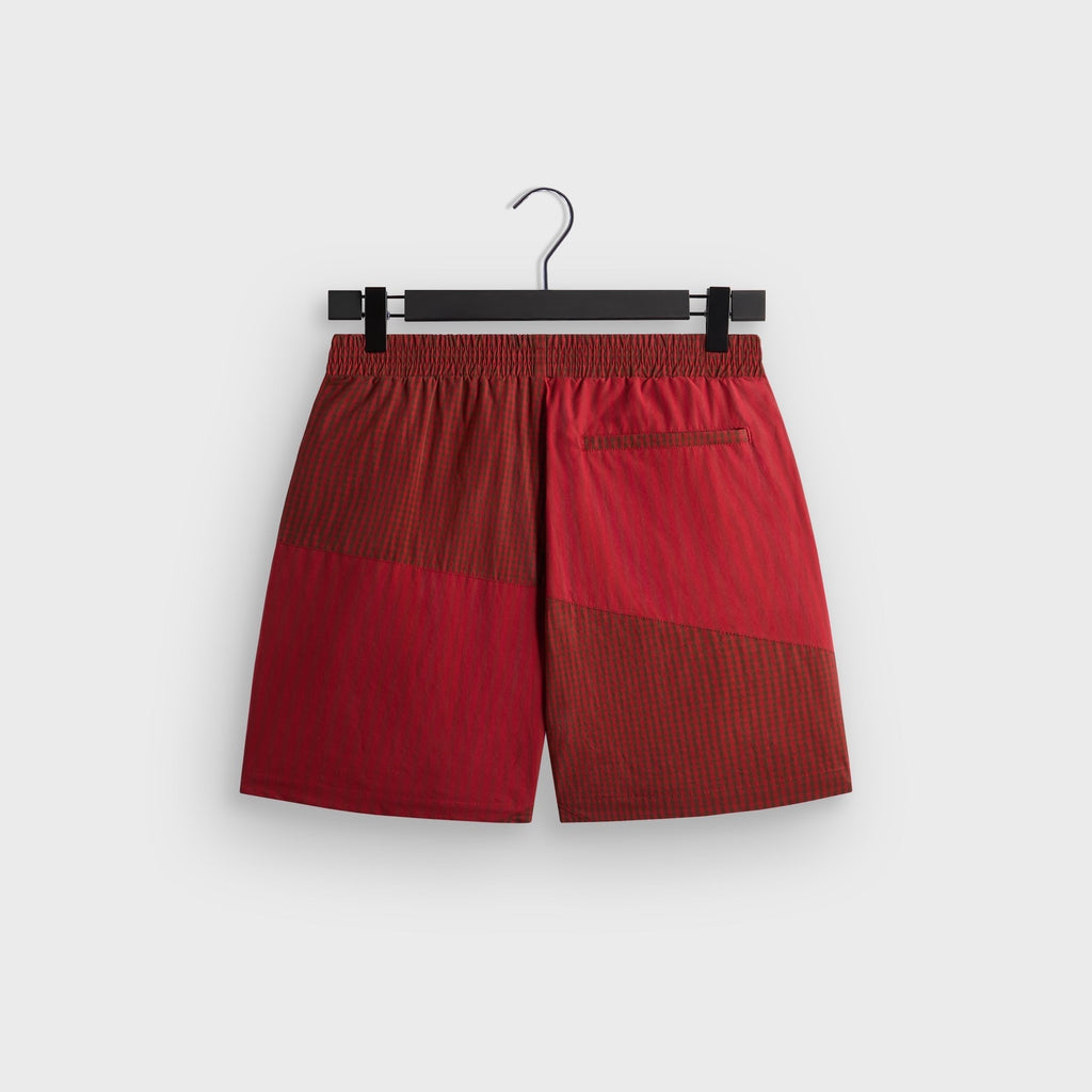 Kith & New Balance Poplin Mix Madison Short - Biking Red