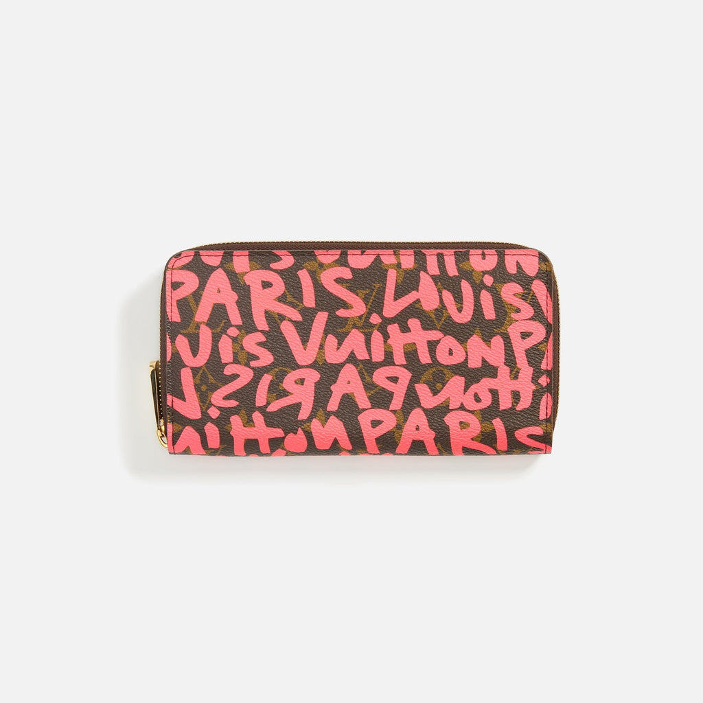 WGACA Louis Vuitton x Stephen Sprouse Zippy Continental Wallet - Pink
