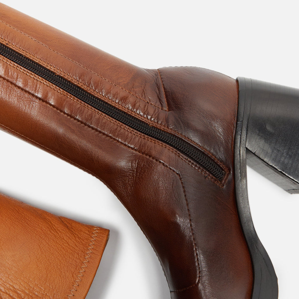 Miista Hedy Degrade Tall Boots - Brown