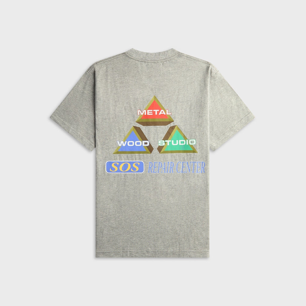 Metalwood King Of The Greens Tee - Heather Grey