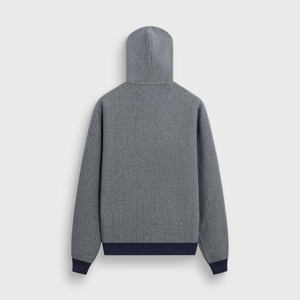 &Kin Reversible Double Face Williams V Hoodie - Nocturnal