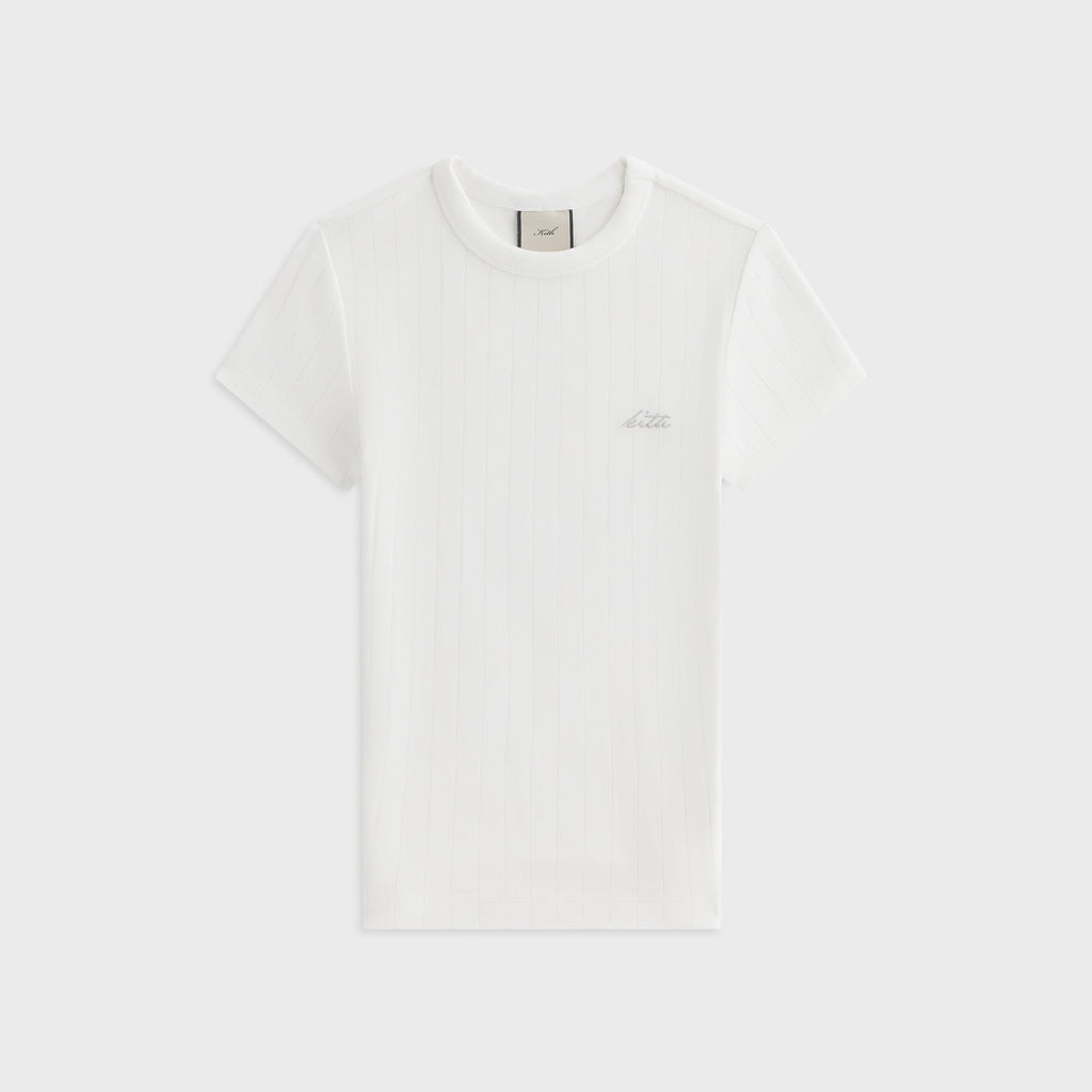 Kith Women Mulberry IV Flat Rib Tee - White