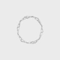 Bleue Burnham Albert Clasp Bracelet - Silver