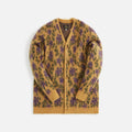 Needles Mohair Cardigan Flower - Yellow