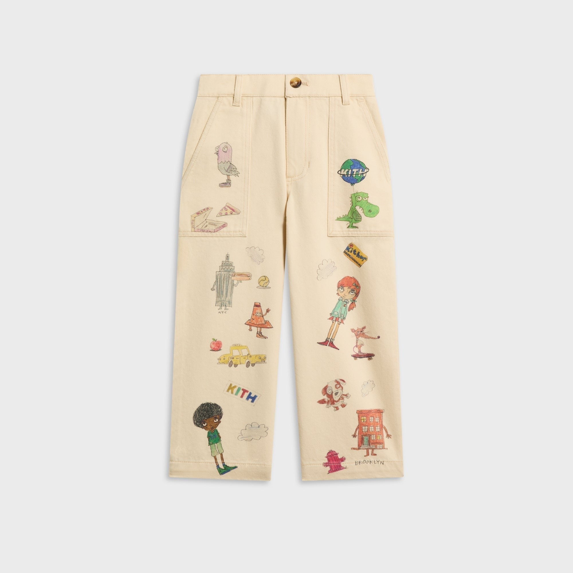 Kith Kids for Matthew Langille Printed Rye Pant - Durum - PH