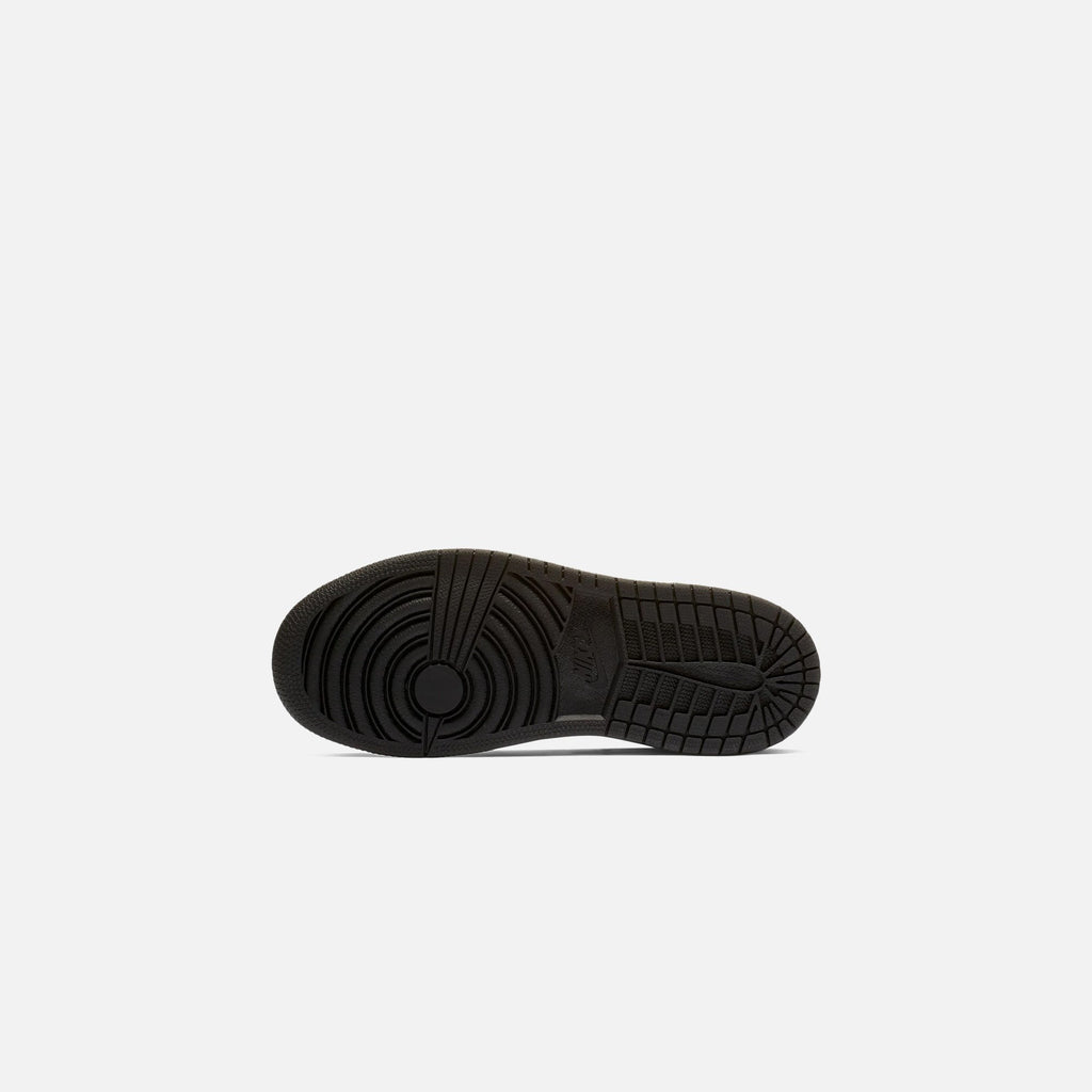 Nike PS Air Jordan 1 Mid SE - Black / Metallic Gold / White