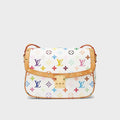 WGACA Louis Vuitton x Takashi Murakami White Monogram Multicolore Sologne - Multi