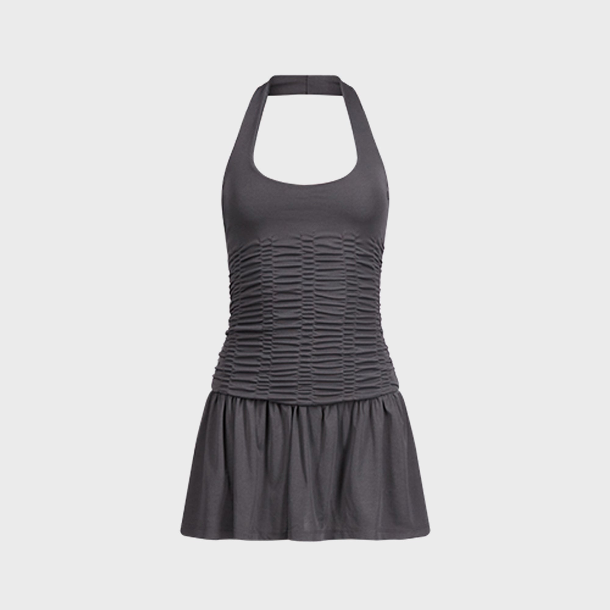 Aya Muse Palo Mini Dress - Grey