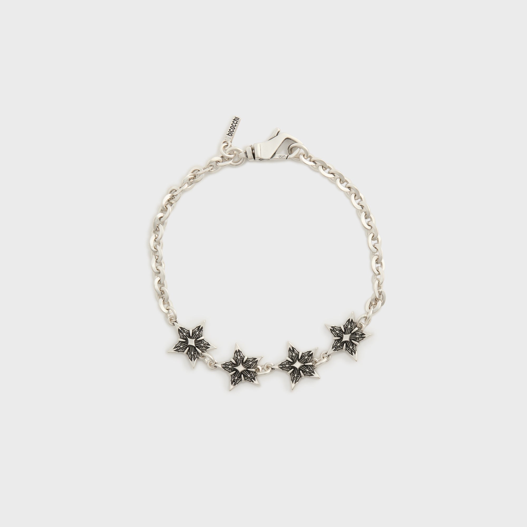 Emanuele Bicocchi Stella Notre Dame Small Bracelet - Silver