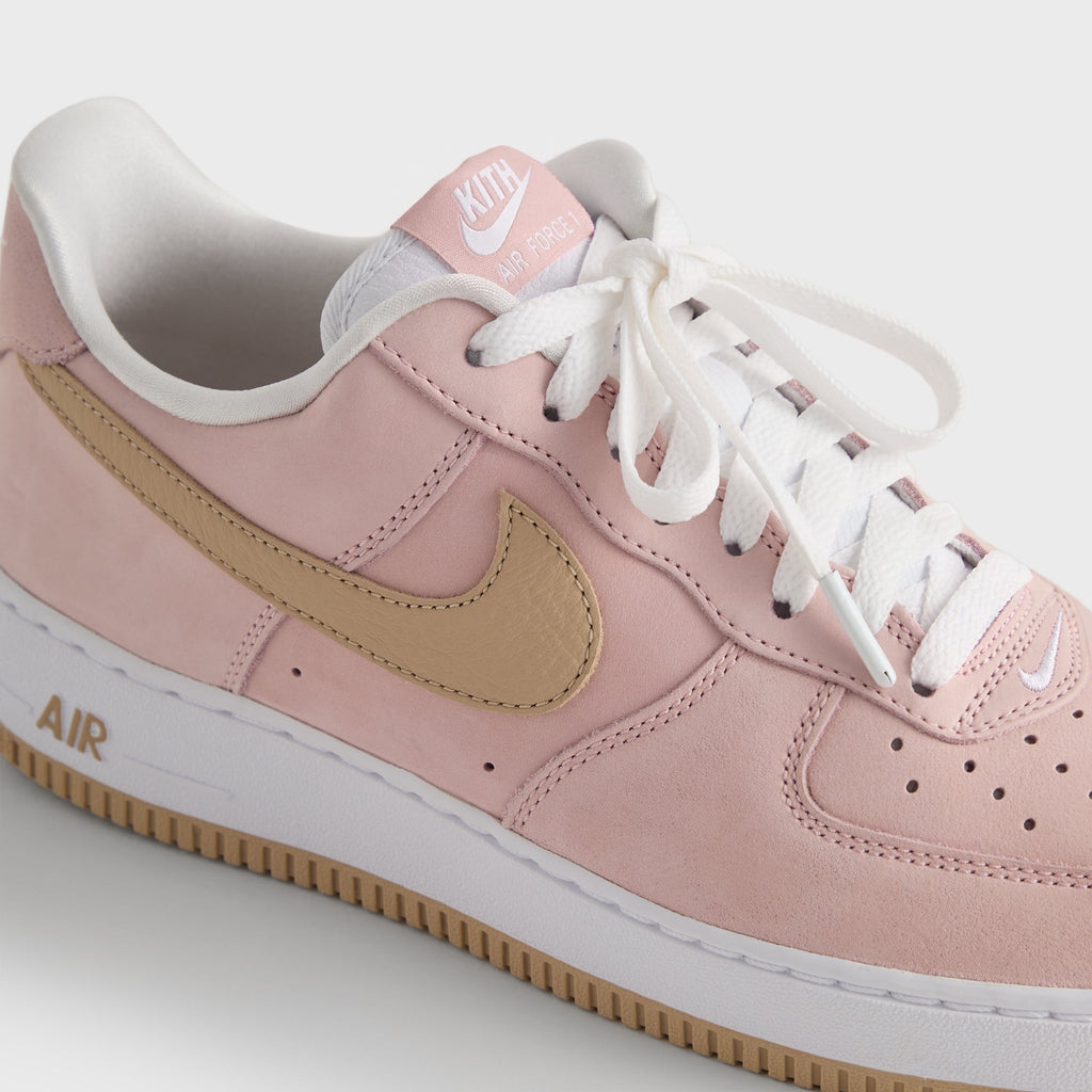 MADE-TO-ORDER | Kith for Nike Air Force 1 "Un-Linen" - Linen / Atmosphere / White - PH