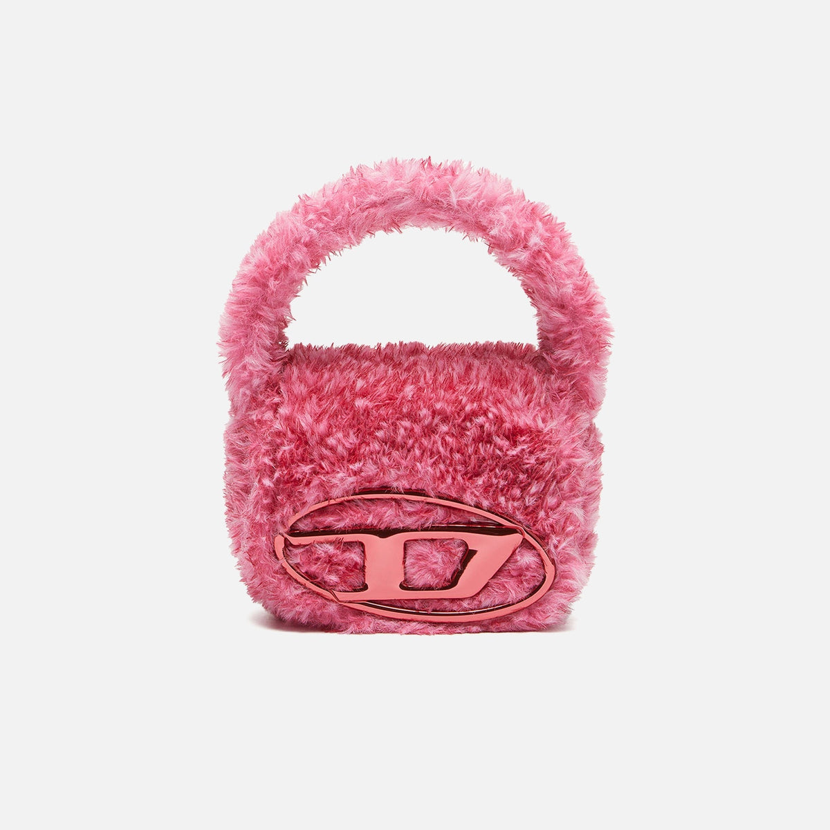 Diesel 1DR XS Faux Fur Bag - Pink