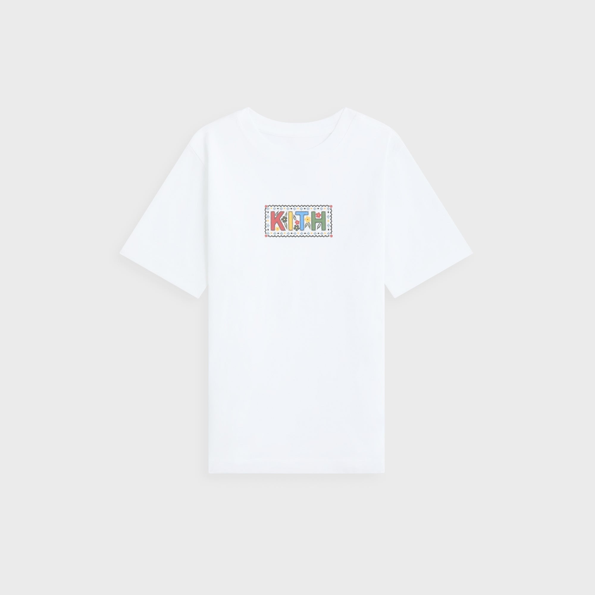 Kith Kids Novelty Classic Logo Tee - White