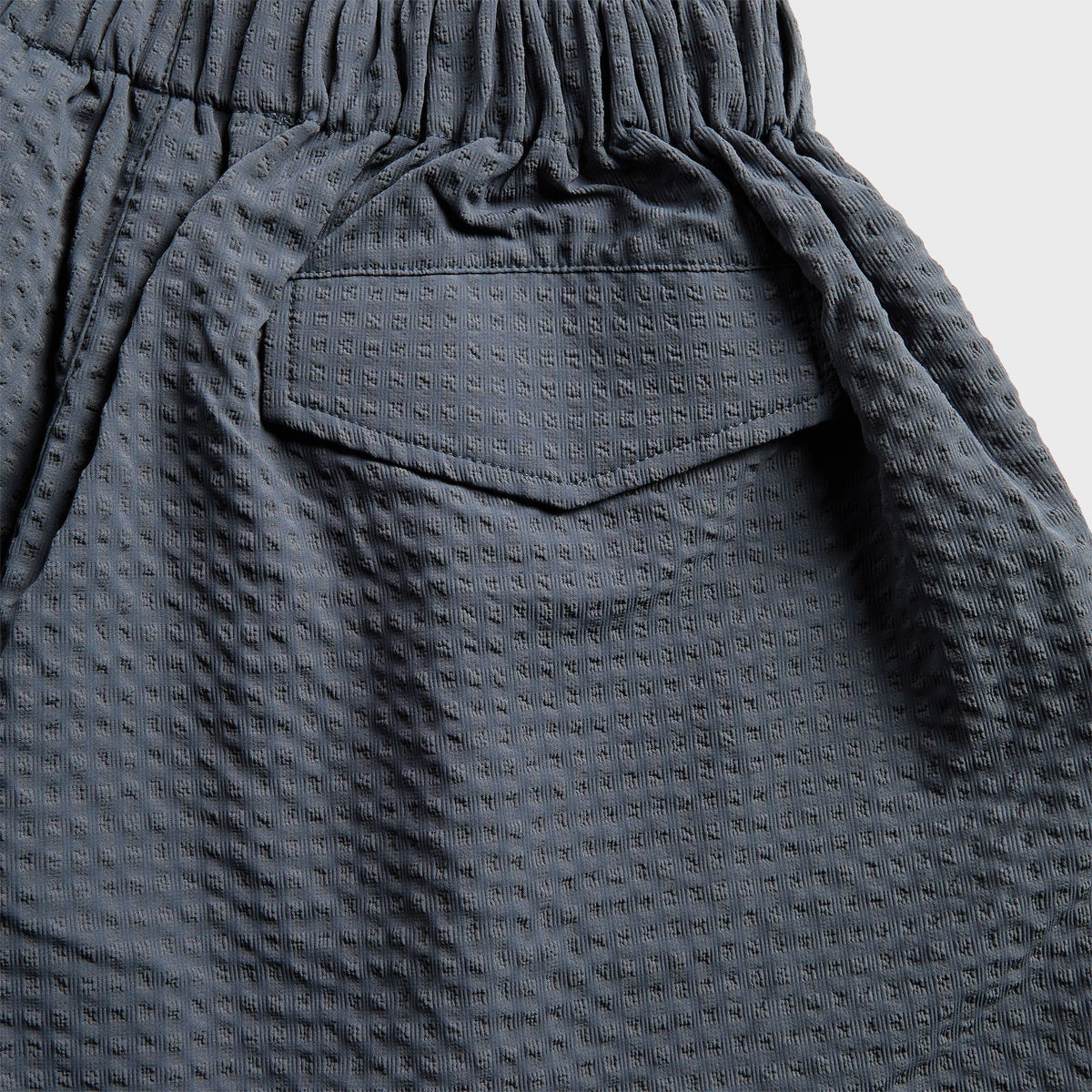 Metalwood Seersucker Spa Short - Navy