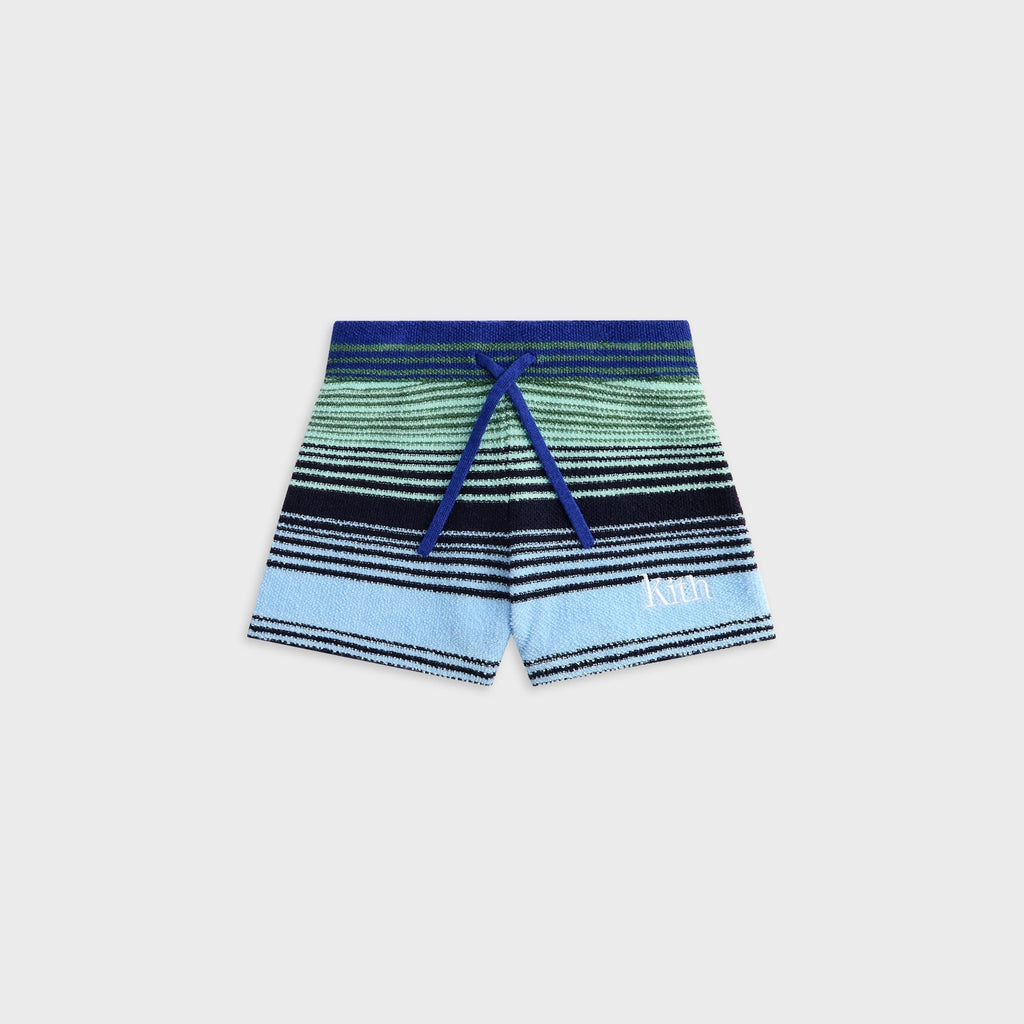 Kith Baby Striped Liam Short - Celeste