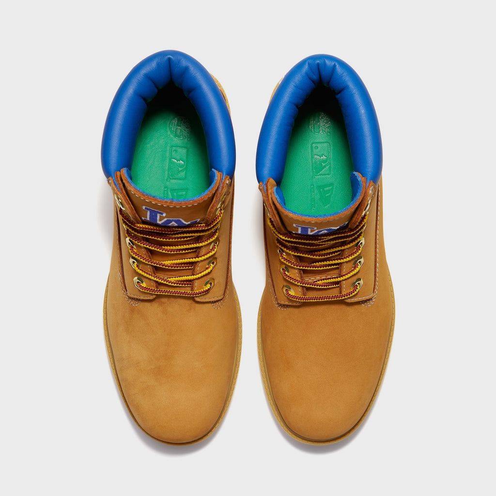 Timberland x New Era Heritage Premium 6-Inch Los Angeles Dodgers Waterproof Boot - Wheat