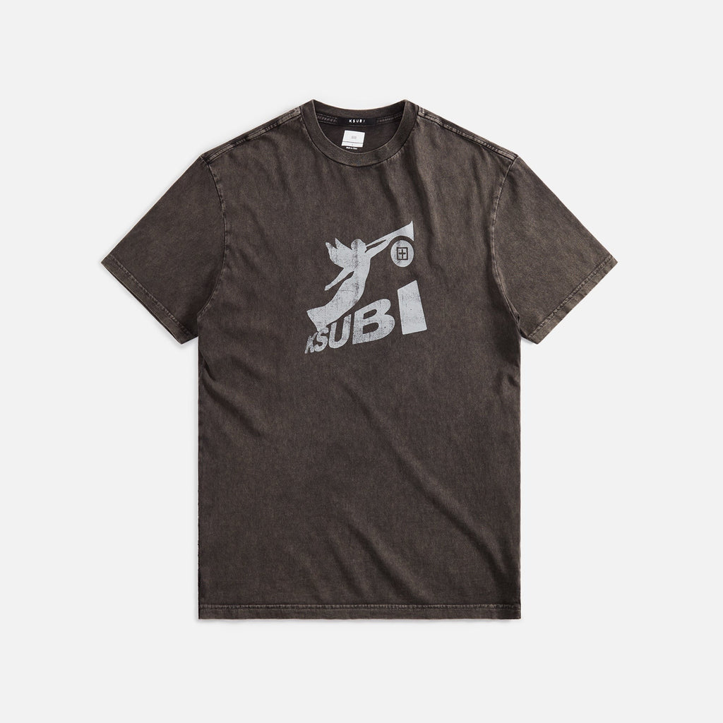 Ksubi Angels Biggie Tee - Faded Black