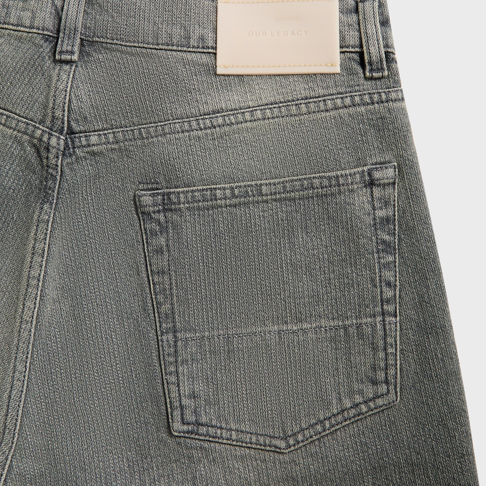Our Legacy Third Cut Denim - Ash Dust Chain Twill