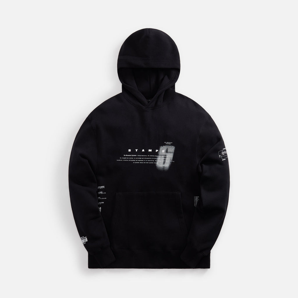 Stampd Aspen Transit Hoodie - Black