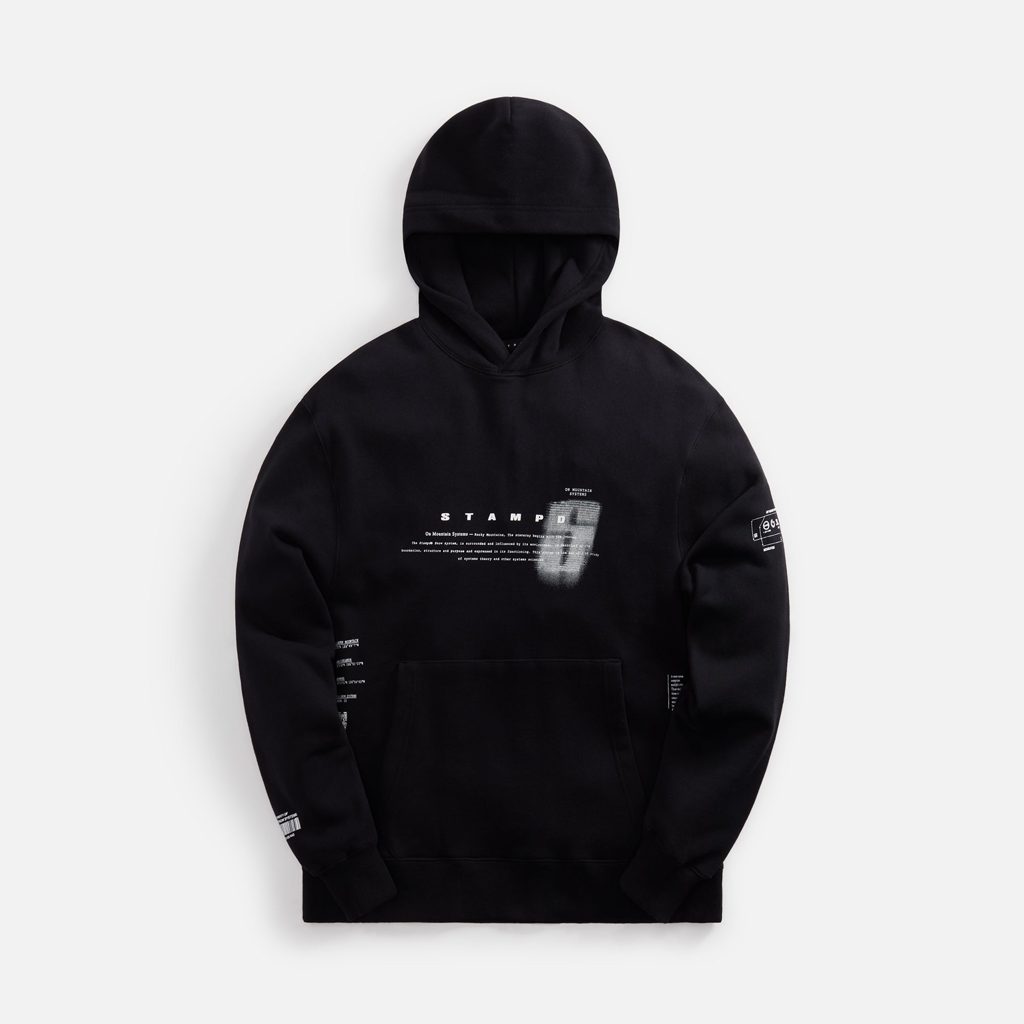 Stampd Aspen Transit Hoodie - Black