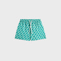 Kith Baby Monogram Kai Swim Trunk - Sorrel