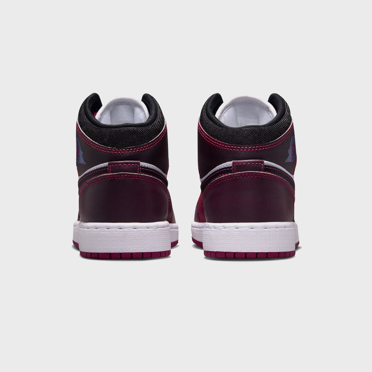 Jordan GS Air Jordan 1 Mid SE - Sweet Beet / Off Noir / White / Desert Pink