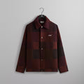Kith Patchwork Wool Coaches Jacket - Aerate