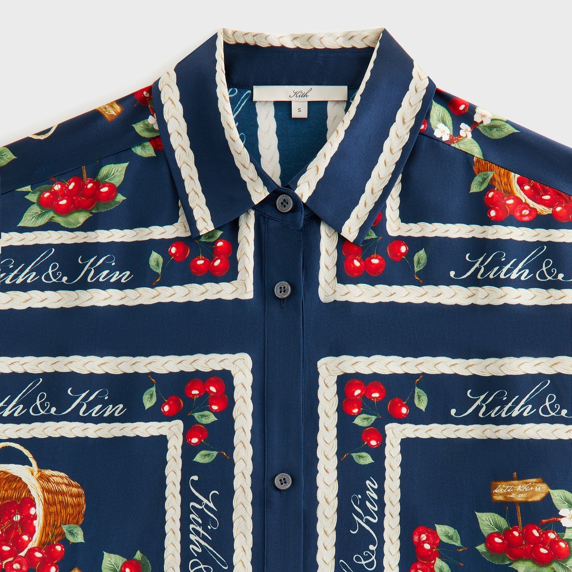 Kith Women Mari Cherry Shirt - Nocturnal