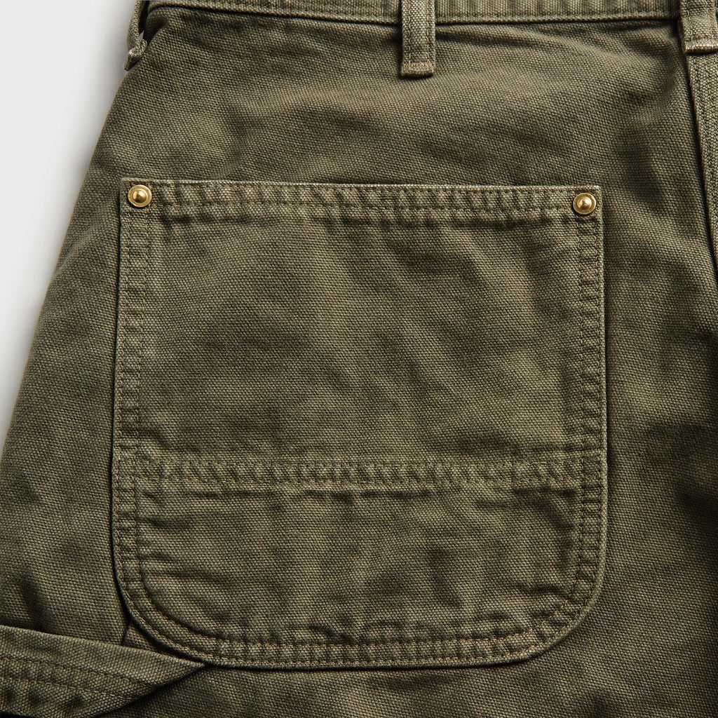 orSLOW Dad Fit Oxford Painter Pant - Army Green