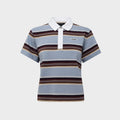 Ksubi Sott Shrunken Polo - Multi Stripe