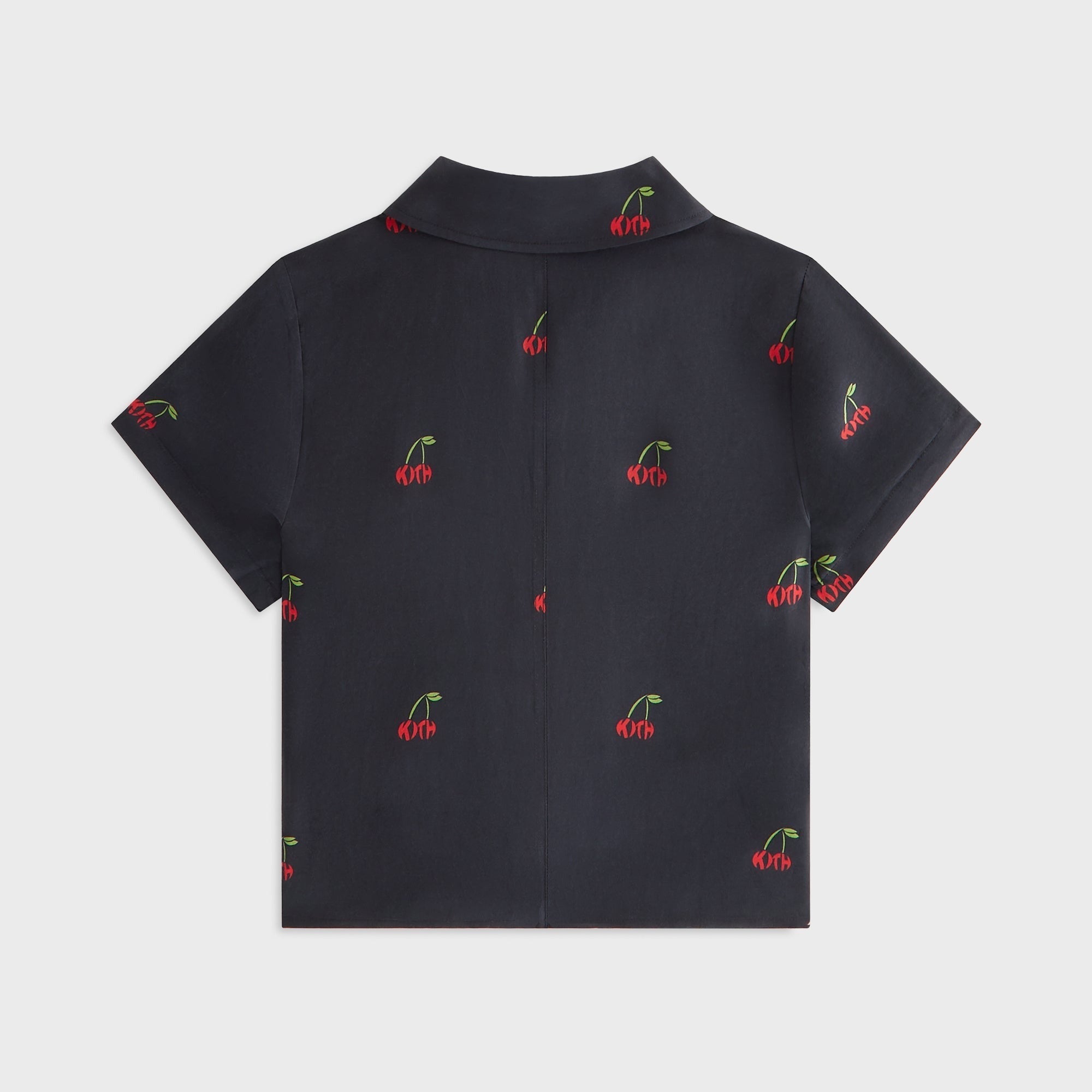 Kith Women Caela Cherry Zip Shirt - Black
