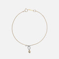 Justine Clenquet Darcy Choker - Gold / Palladium