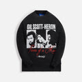 Awake NY X Gil Scott Heron Long Sleeve Tee - Charcoal
