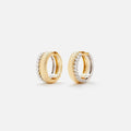 Yvonne Leon Creoles Bouees Berlingot Diamond Earrings