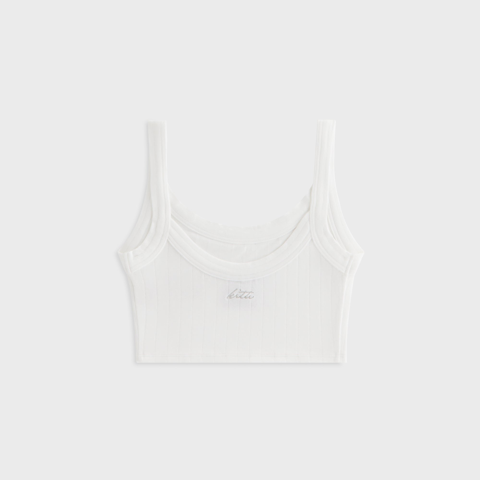 Kith Women Terra II Flat Rib Tank - White