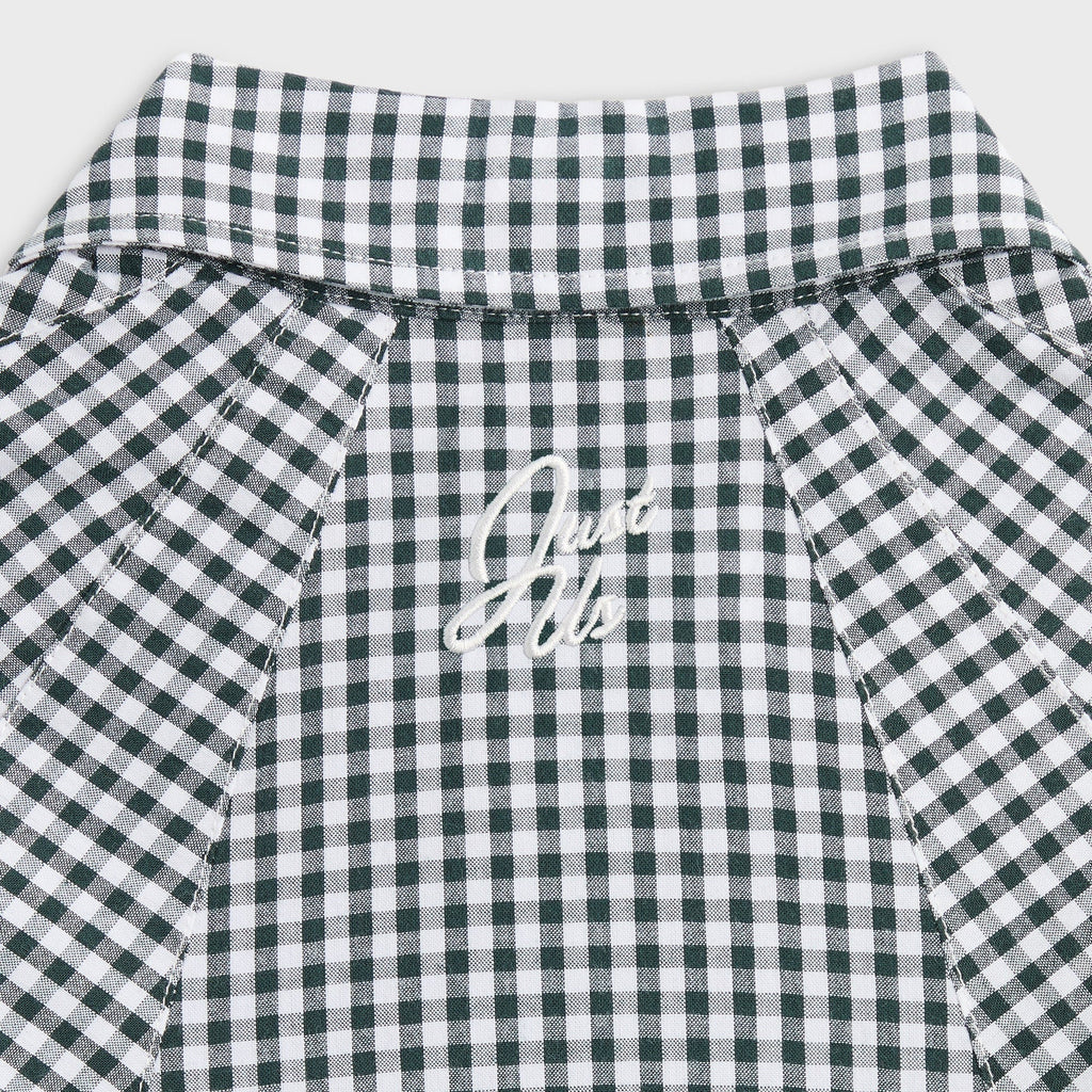 Kith Kids Blocked Gingham Apollo Shirt - Stadium