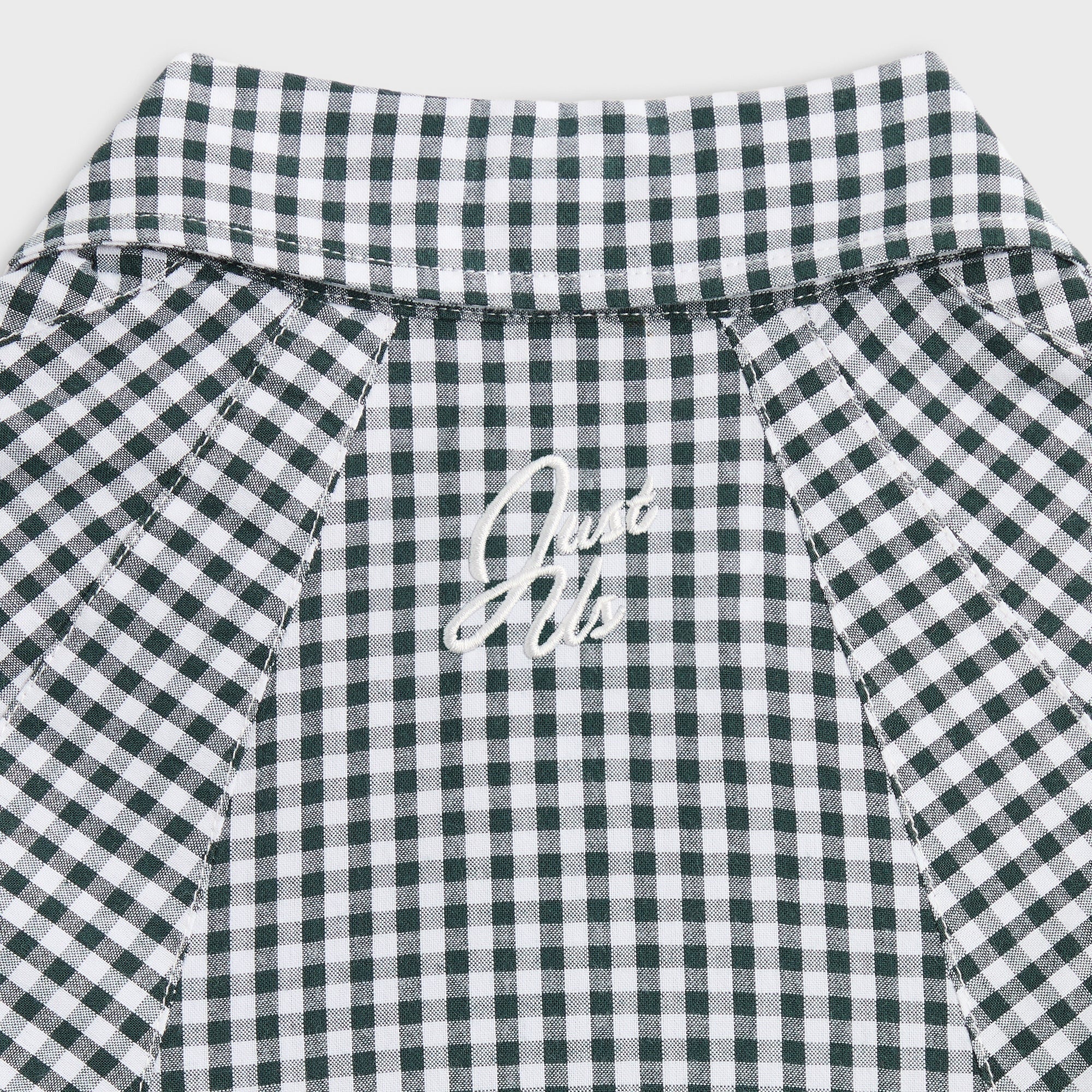 Kith Kids Blocked Gingham Apollo Shirt - Stadium