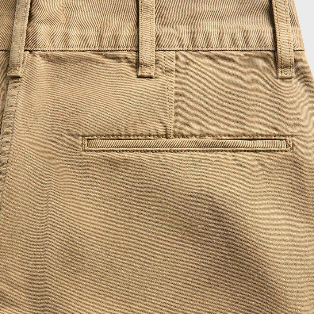 Sunflower Wide Twist Chino Short - Khaki