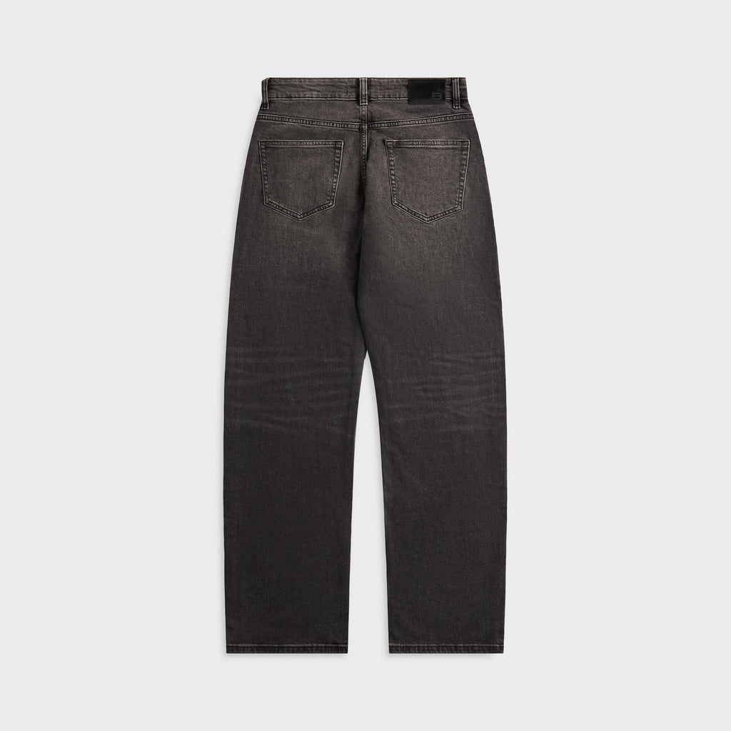 EB Denim Alida Loose Bowed Jean - Smoke